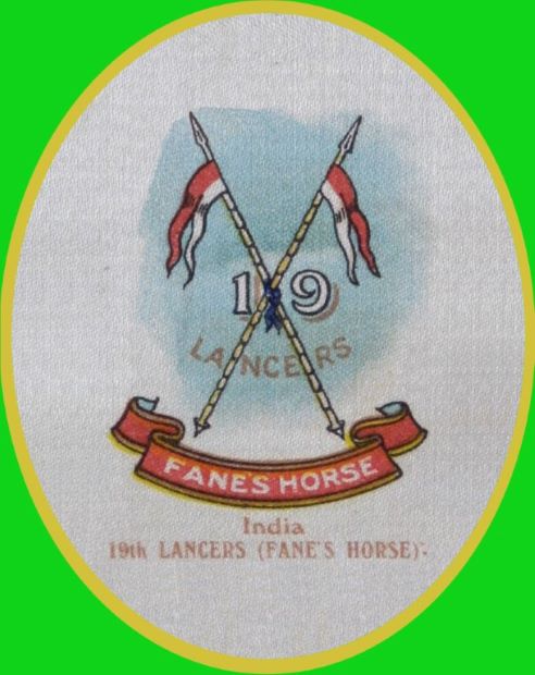 19th Bengal Lancers Fanes Horse Silk